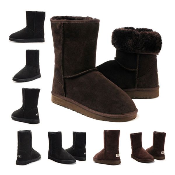 

new arrived woman shoes wgg australia classic snow winter discount ankle knee khaki black grey brown