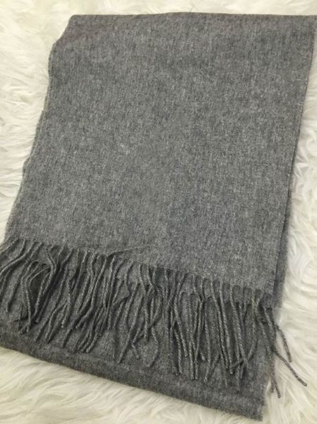 

2019 luxury fashion cottom grey warm scarves good quality scarves with boxes and dastbag, Blue;gray