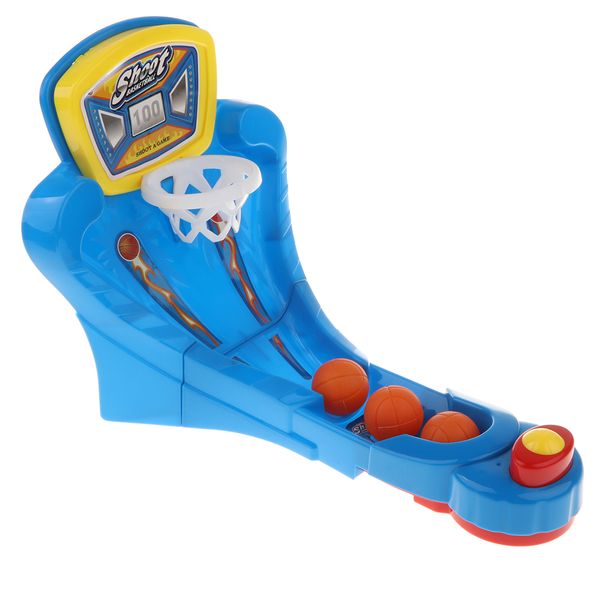 

mini basketball table game - deskarcade hoops shoot and score miniature game