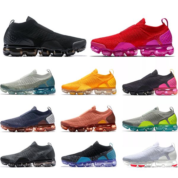 

новый moc 2,0 мужские кроссовки вязание кроссовки тройной черный volt light мужчины женщины спорт кроссовки размер 36-45