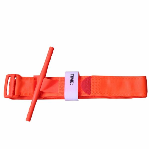 

outdoor hiking portable first aid quick slow release buckle medical one hand emergency tourniquet strap