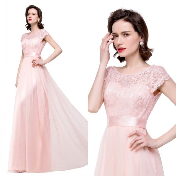 

chiffon mother of the bride dresses lace cap short sleeve wedding party dress lace-up robe mere de la mariee cps221, Black;red