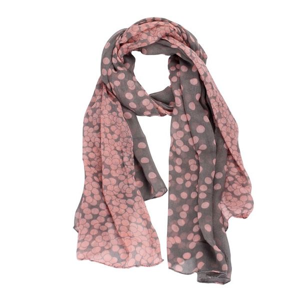 

women's scarves spring soft thin cotton line scarf sunscreen shawl towel polka dot scarf foulard all-match shawl wraps#h15