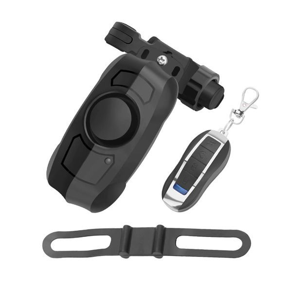 

anti-theft vibration alarm system motorcycle bike security lock usb rechargeable wireless with remote control mimi intelligent
