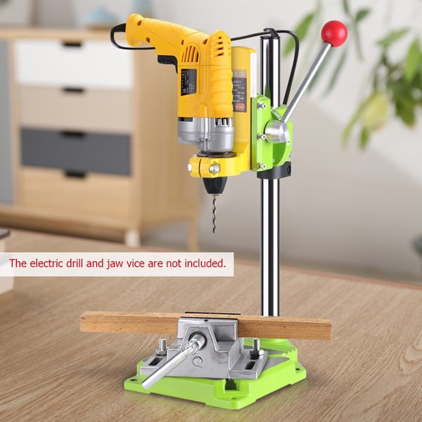 HUBEST Drill Press Rotary Tool Work station Drill Press Working Station for Drill Workbench Repair drill Press Table 90/°Rotating Fixed Frame