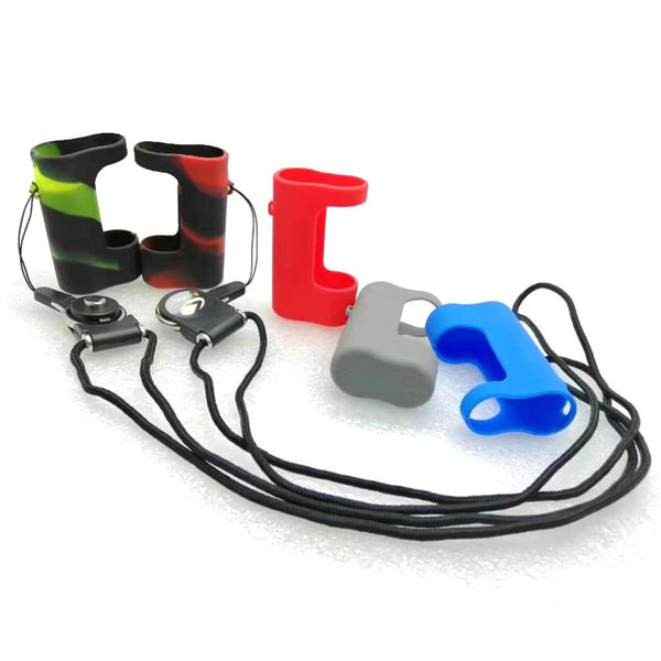 

Justfog Compact 14 Silicon Case Colorful Soft Silicone Sleeve Cover Skin Cases with Lanyard e cigarette DHL Free