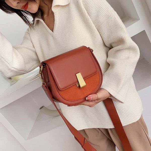 

korean pu leather handbags shoulder messenger bag women leather retro small crossbody bag for vacation and travel