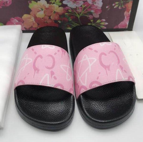 

2019 Designer sandals size 35-46 men leather slipper with orange box luxury slipper