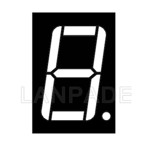 

Led 7 egment di play 0 56inch ingle digit cc dhl hipping