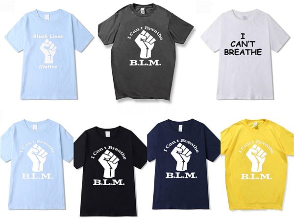 

я не могу дышать! моду brand new men women t shirt качества дизайнер лето streetwear mens высокого короткий рукав дизайнер 3d печать тройник, White;black