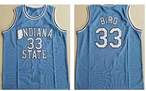 

mens indiana state sycamores bird vintage isu blue larry green springs valley high school black soul swingman college basketball jersey