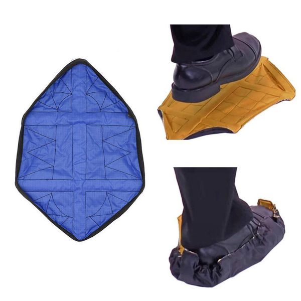 

hands-step sock shoe cover reusable one step portable automatic shoe covers