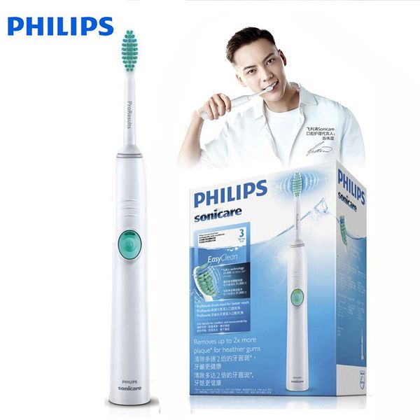 

philips sonicare electric toothbrush hx6511 intelligent timing battery indicator 100% original hx6013 3 brush heads for adult