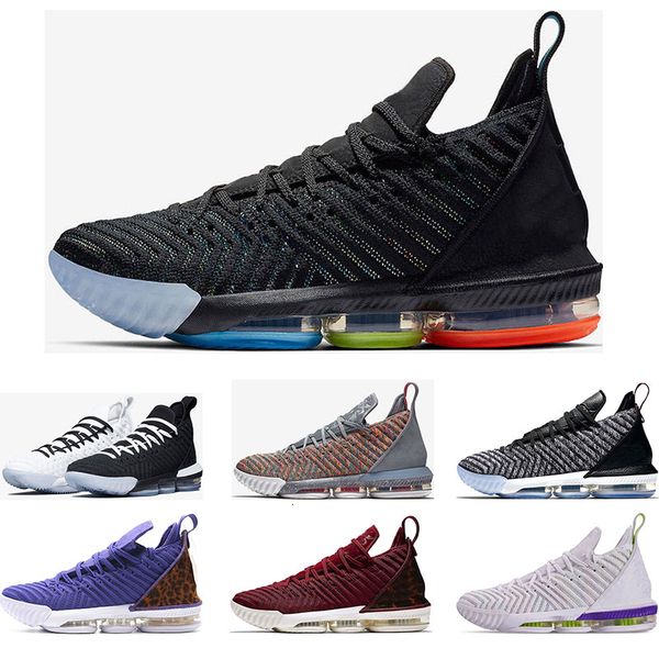 

new arrivel mens 16s basketball shoes i promise equality home multicolor oreo trainers sports designer sneaker shoes size us 7-12