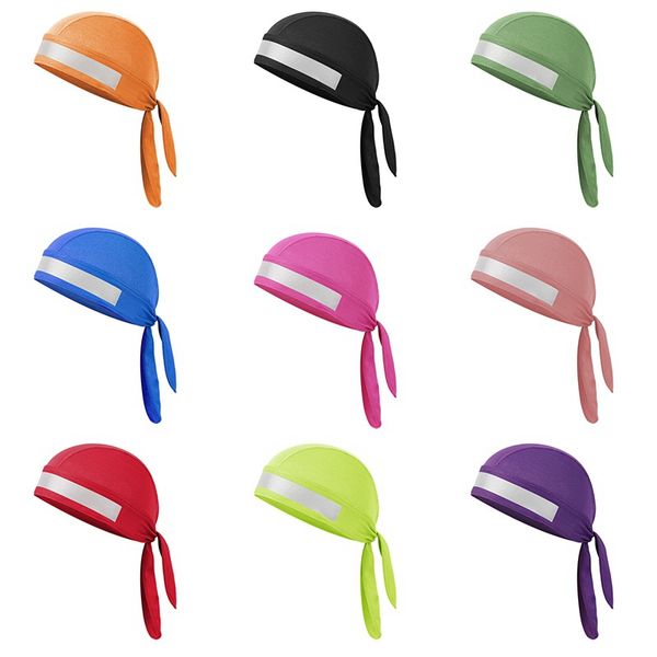 

чистый велоспорт шапка головной платок summe работает шляпа капюшон светоотражающий дизайн оголовье езда бандана платок пират, Black