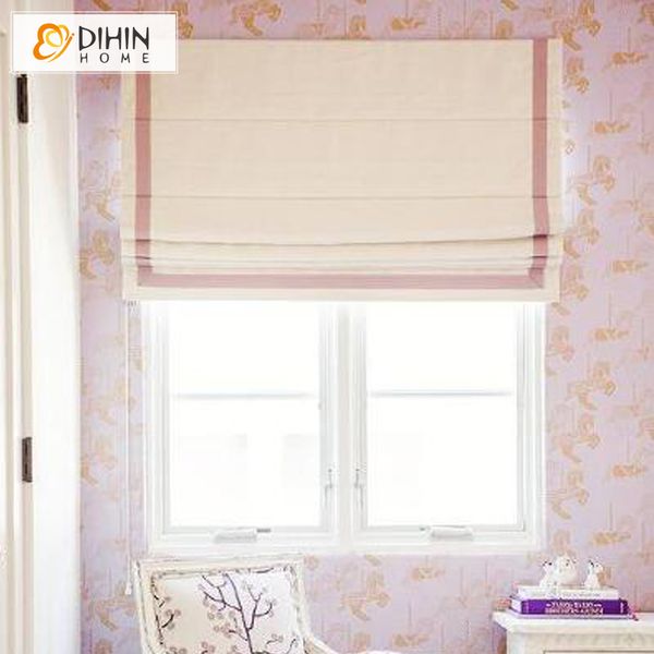 

customized curtains more colors cotton/linen light filter / full blackout roman shades window curtains for living room