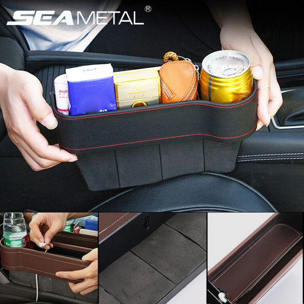 

car seat crevice storage box interior automobiles seat gap organizer bag universal car organizer card phone holder pocket
