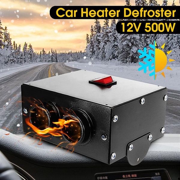 

universal 12v car truck fan heater heating defroster car interior warmer windscreen demister fan lower noise portable heater