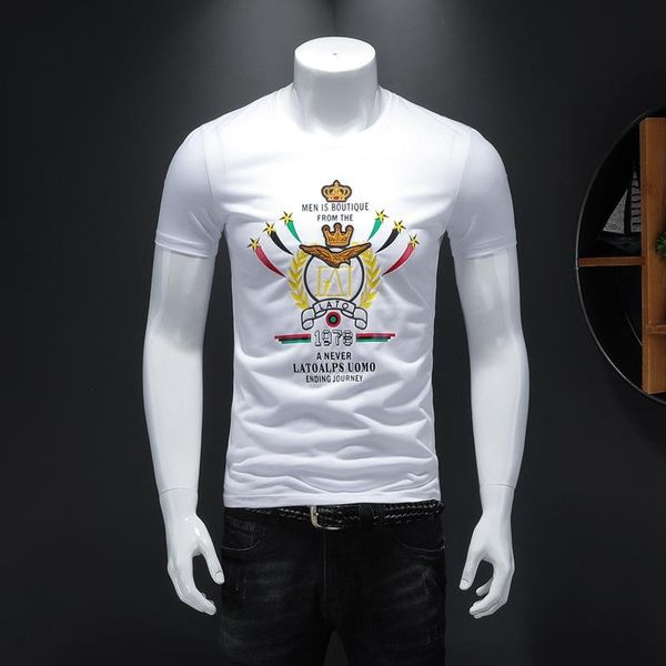 

2020 new luxury футболка hip hop моды mens печати дизайнер футболка с коротким рукавом высокого качества мужчины женщины бренда t shirt, White;black