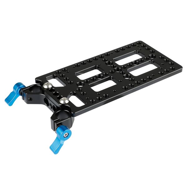 

универсальная монтажная сырная тарелка camvate c рельсовым блоком