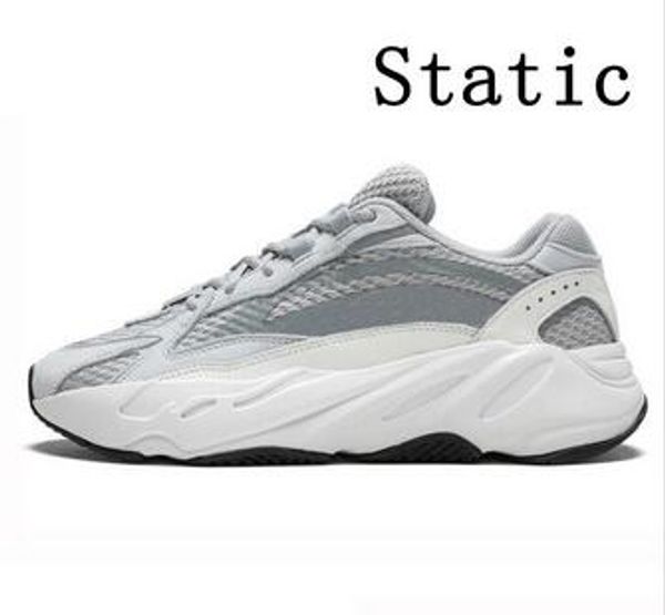 

700 v2 статическая 3m reflective сиреневый wave 700 бегунов инерция аналоговое соль geode кроссовки мужские женские kanye west solid gray тр