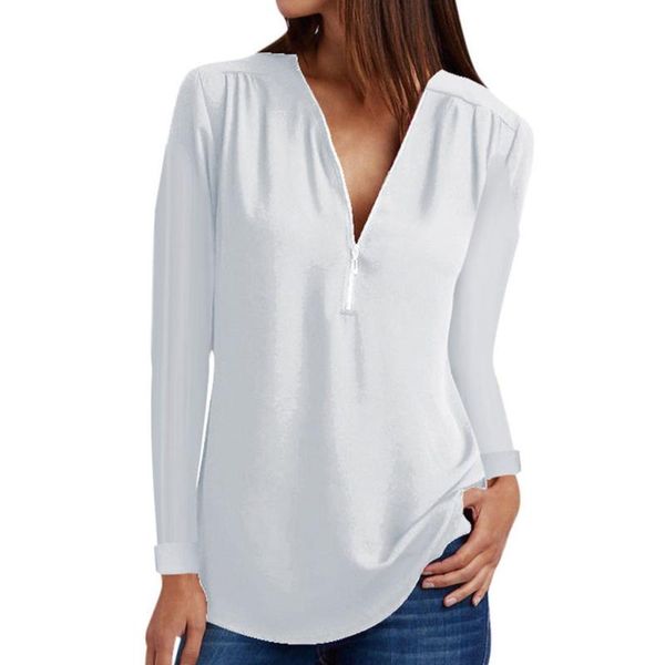 

plus size summer white blouse women 2020 vintage long sleeve women shirts ladies for clothes blusas mujer de moda