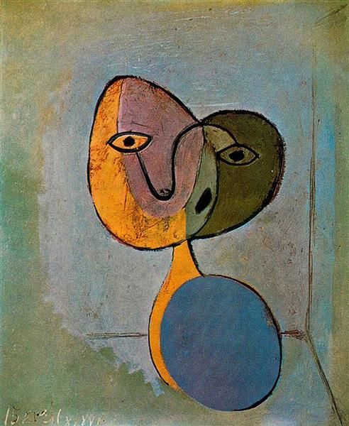 

pablo picasso classical oil painting portrait of woman portrait de femme surrealism 1936 100% handmade by experienced painter picasso629