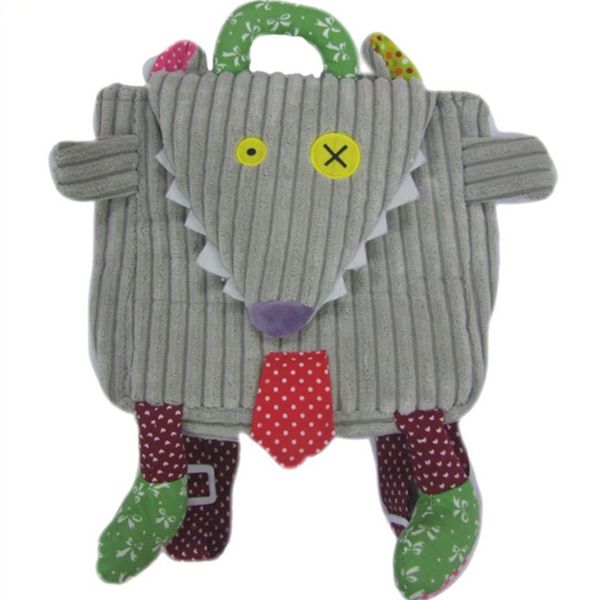 

aged 1-3corduroy toddler backpacks stress reliever design mini cartoon schoolbag children school bags kindergarten girl boys bag mx200327
