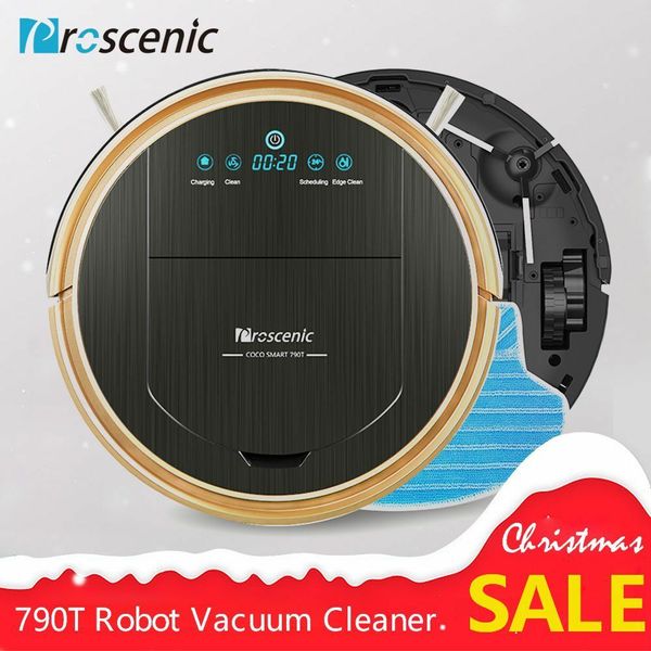 

Pro cenic 790t alexa robot vacuum cleaner wa hing mopping with 2d map navigation