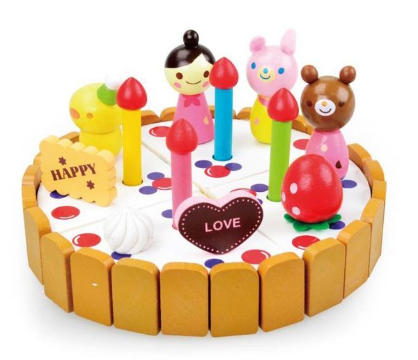 

wood cartoon snowman small cake girls cake wooden toys chocolate cake pet farm products supplies