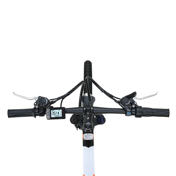 

zpao 26-дюймовый складной электрический велосипед 48v 350w мощный мотор 21 скорость горный велосипед электрический алюминиевый сплав frame э, Silver;blue