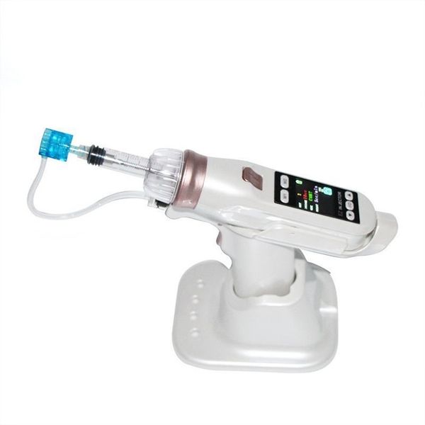 

dhl korea mesotherapy ez negative pressure hydrolifting device ez injector gun meso injector gun for home use or salon use, Black;white