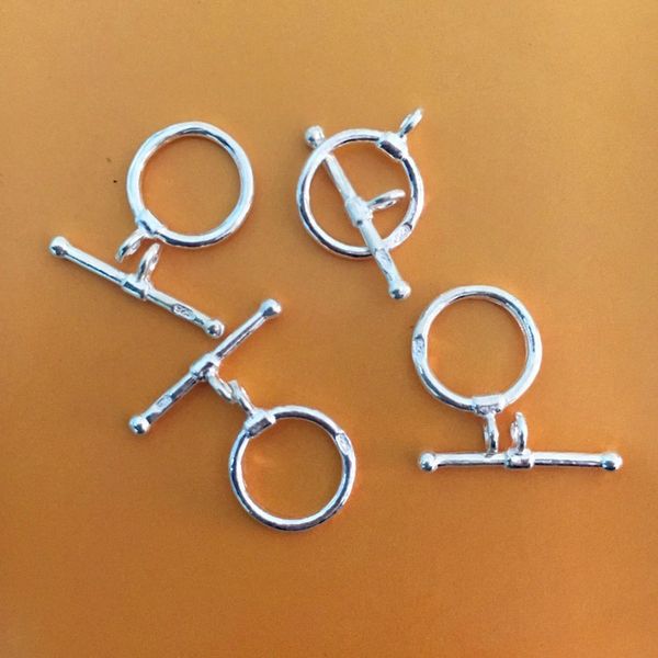 

925 sterling silver ot buckle bracelet clasp necklace clasp silver accessories jewelry accessories bulk sales diy accessories designer acce