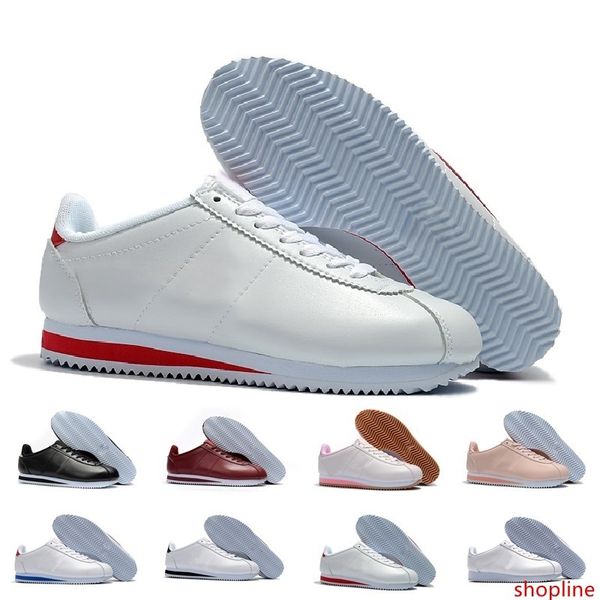 

продажа мужчины женщины спортивный классический cortez нейлон prm кроссовки adlut розовый черный красный белый синий легкие спортивные кросс