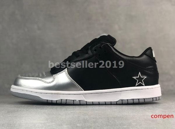 

sup sb dunk low pro x og qs silver black red skateboard designer sneakers women mens dunks basketball shoes schuhe zapatos