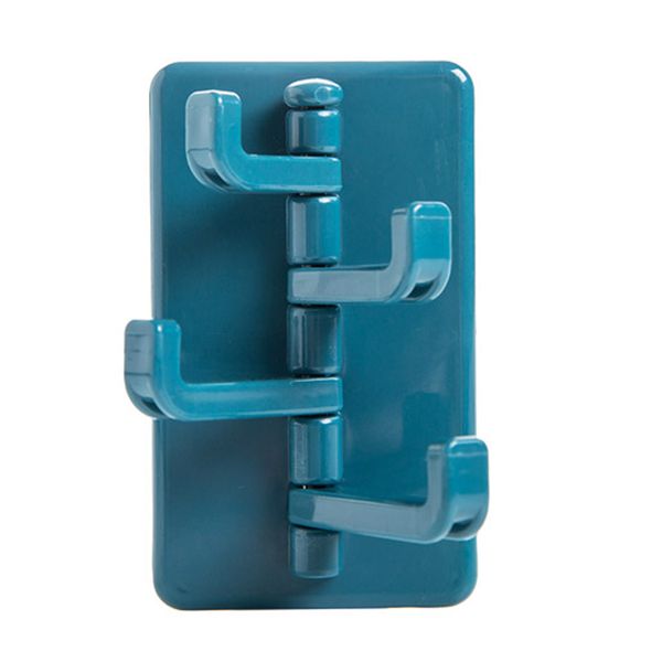 

powerful abs self-adhesive hook organ kitchen wall hanger waterproof wall mount bathroom home supply bjstore