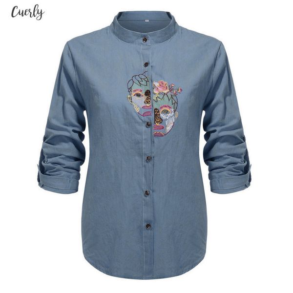

womens blouse cotton and linen plus size vintage embroidery casual blouse bluzas de mujer 2020 blusas largas applique mujer, White