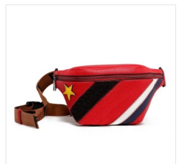

bags new crossbody pack for women purse mens shipping drop fanny fannypack and bag waist designer bumbag shipping designer 12 strct, Red;black