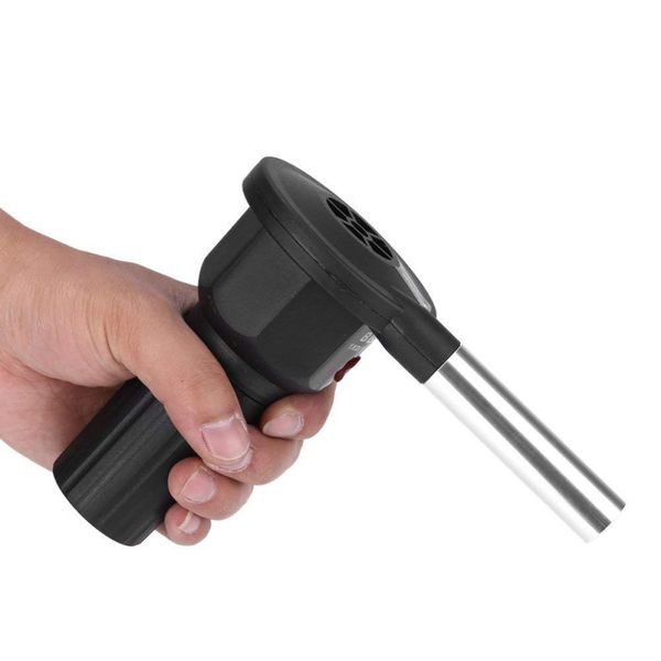 

bbq electric blower to help ignite faster and easier mini burn picnic cooking barbecue camping fire blower portable air fan