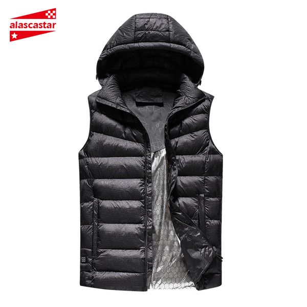 

зимняя куртка с электрическим подогревом жилет usb отопление жилет инфракрасная охота туризм езда jacket мото тепловое теплая ткань жилет