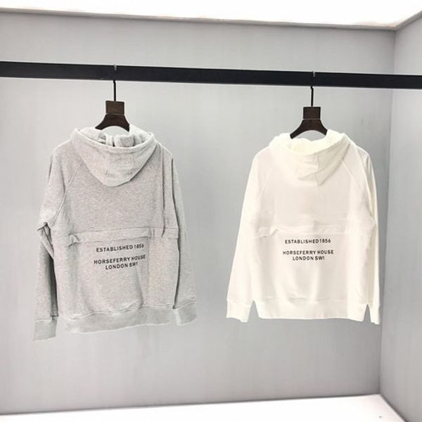 

fashion-and winter european british latest print loose long sleeve luxury hooded half zipper sweater tag sale, White;black