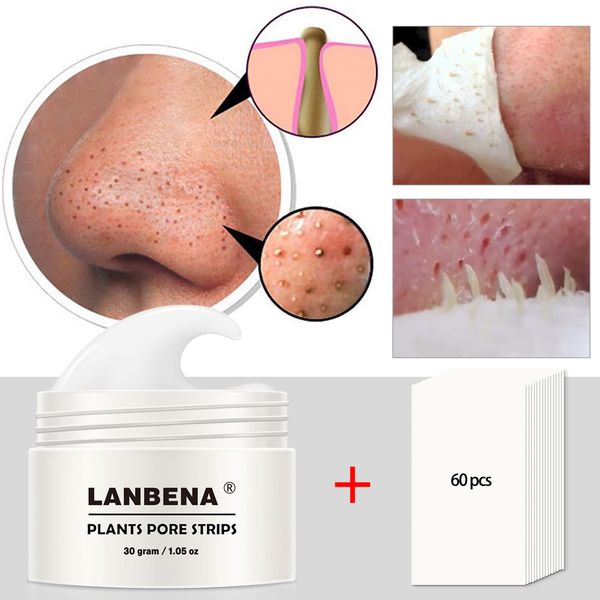 

lanbena new style средство для снятия угрей носовая маска pore strip черная маска пилинг для лечения акне черный глубокий очищающий уход за