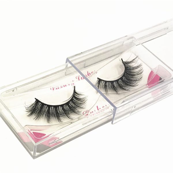 

new 3d faux mink lashes false eyelashes handmade natural thick synthetic hair eyelashes extension eyelash makeup for beauty