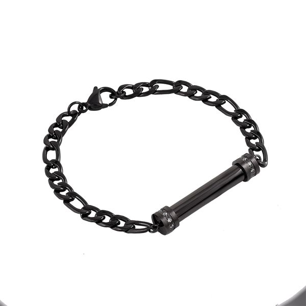 

ijb5026 finely processed excellent quality black plated stainless steel cremation jewelry women man wholesale or retail charms 1 order
