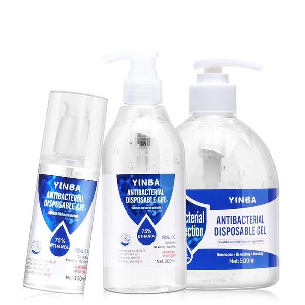 

192 pcs /box hand sanitizer disposable gel 100ml portable antibacterial for family protection sterilization disinfection