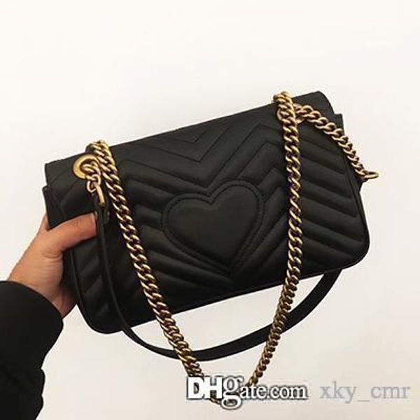 

marmont shoulder bag designer women bag luxury handbags famous brands bags real original cowhide calfskin luxury shoulder bag