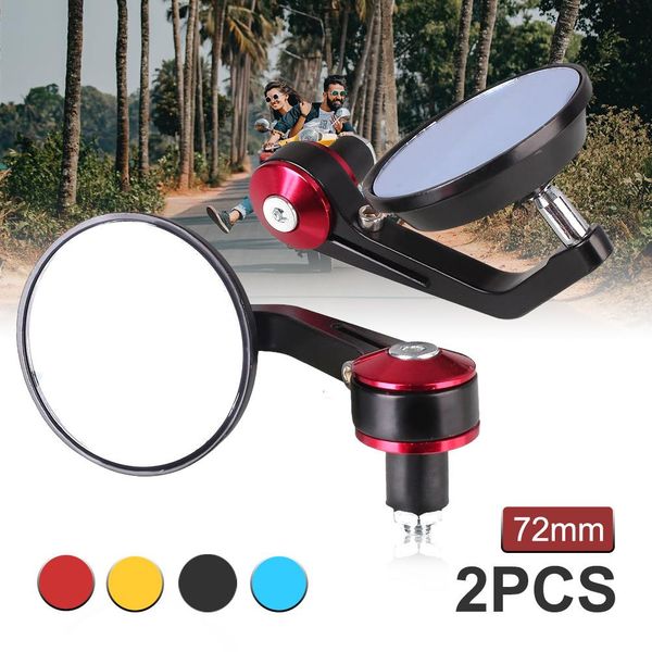 

2pcs 22mm universal motorcycle handlebar side rearview mirrors replacements