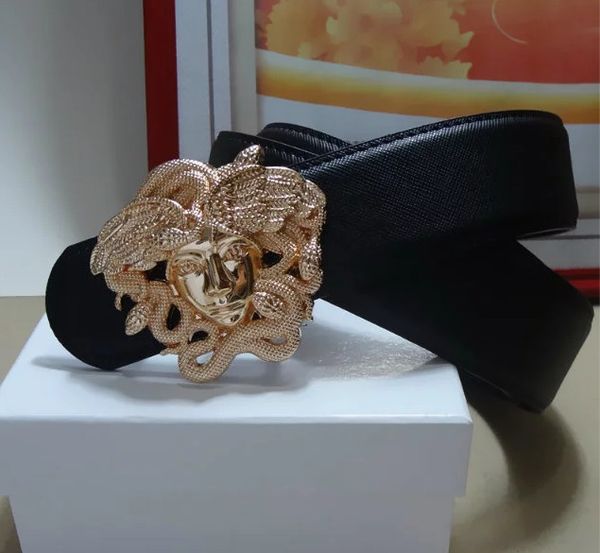 

fashion belt 6 colors for men and women cdzasual retro fashion leather new belt smooth belt, Black;brown