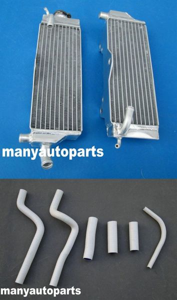 

right&left aluminum radiator with white hose for cr500 cr500r cr 500 r cr 500r 1989 89