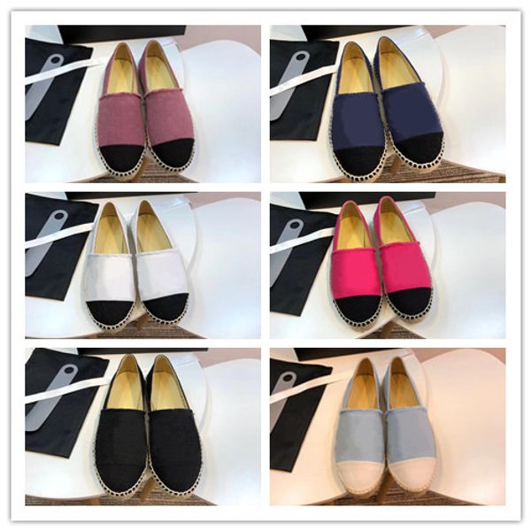 

fashion leather espadrilles flat shoes classic loafers real lambskin summer trainers loafers espadrilles luxury designer size 34-42, Black